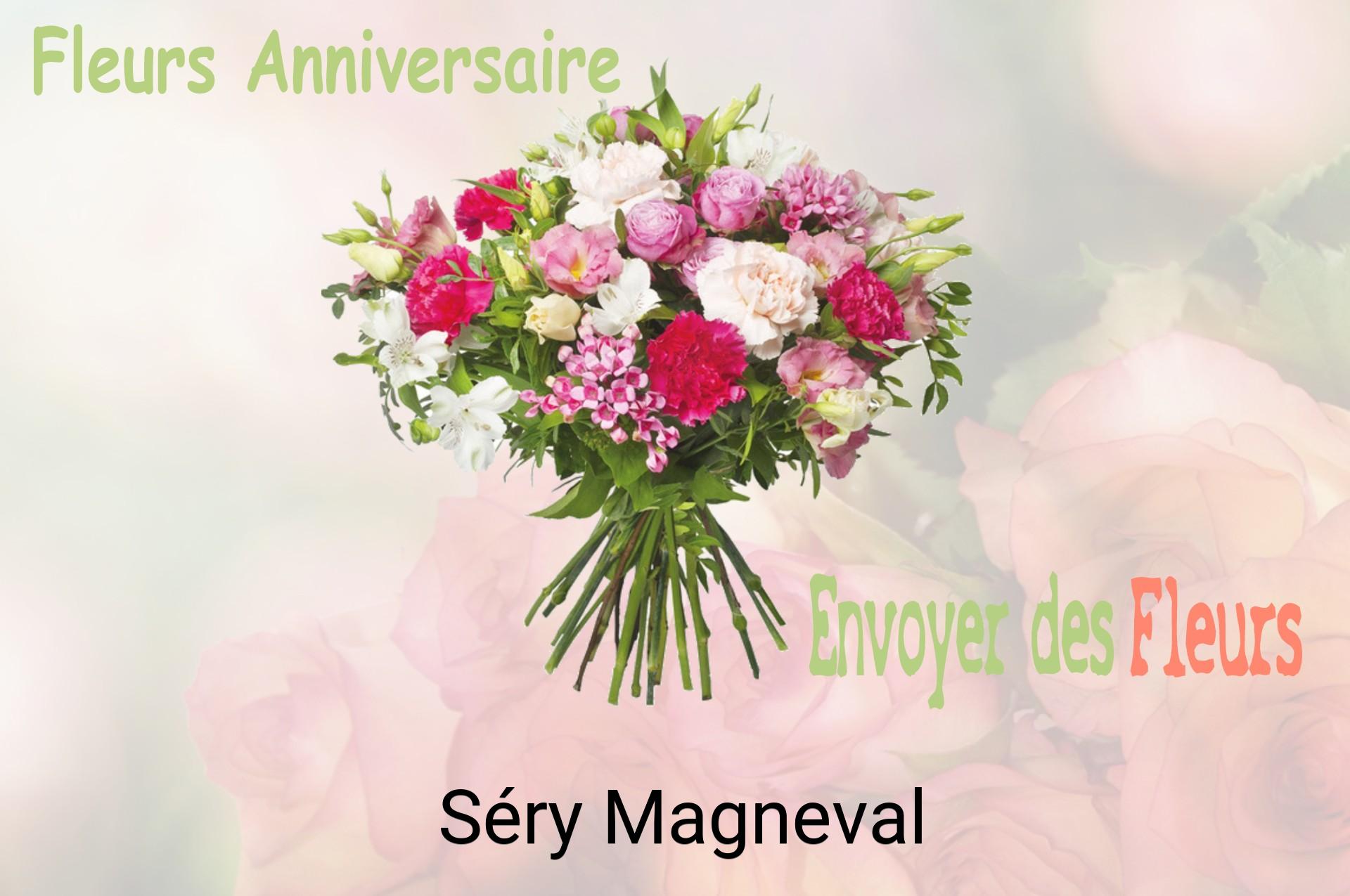 Bouquet de fleurs d’anniversaire livré à Séry-Magneval