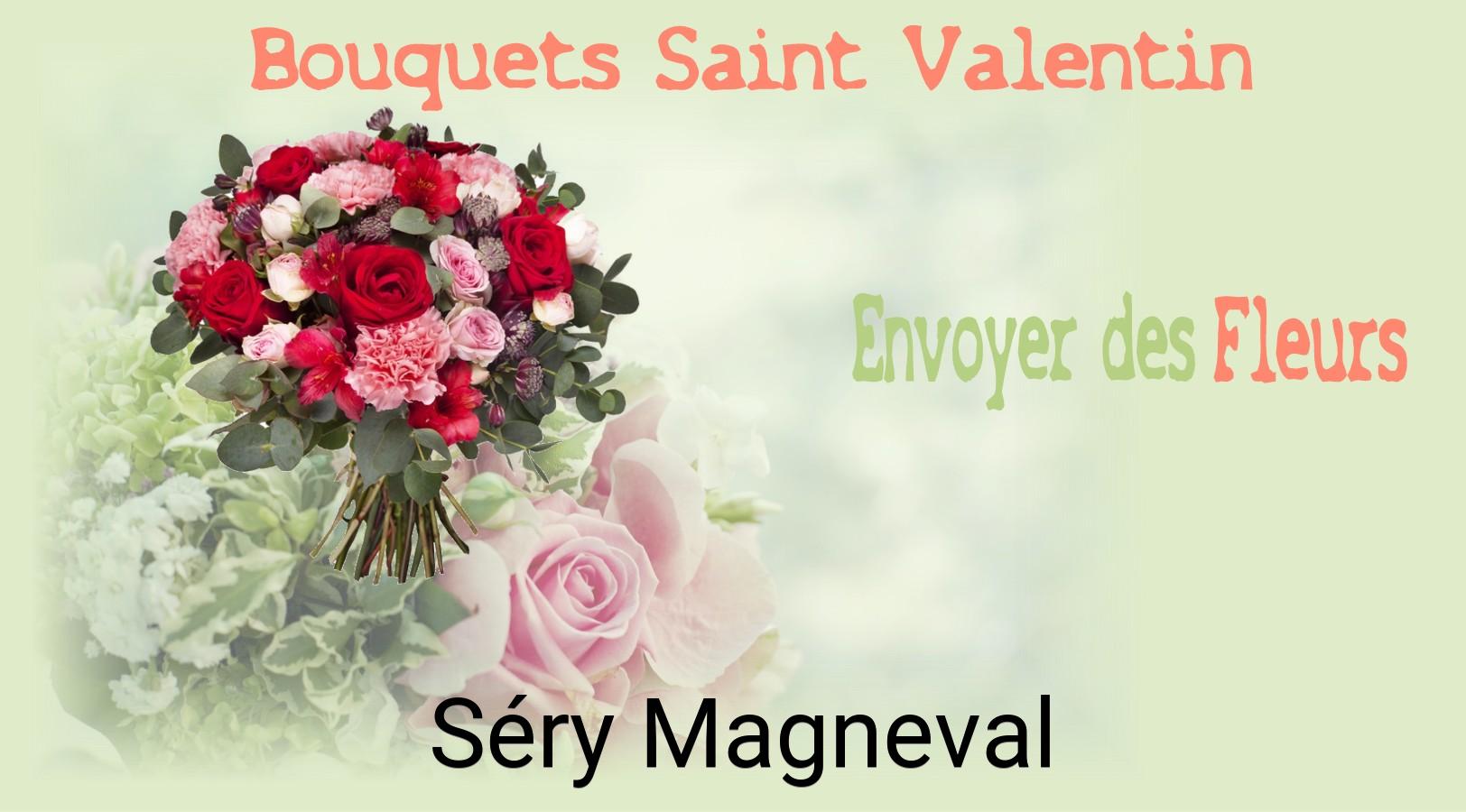 Roses de Saint-Valentin livrées à Séry-Magneval